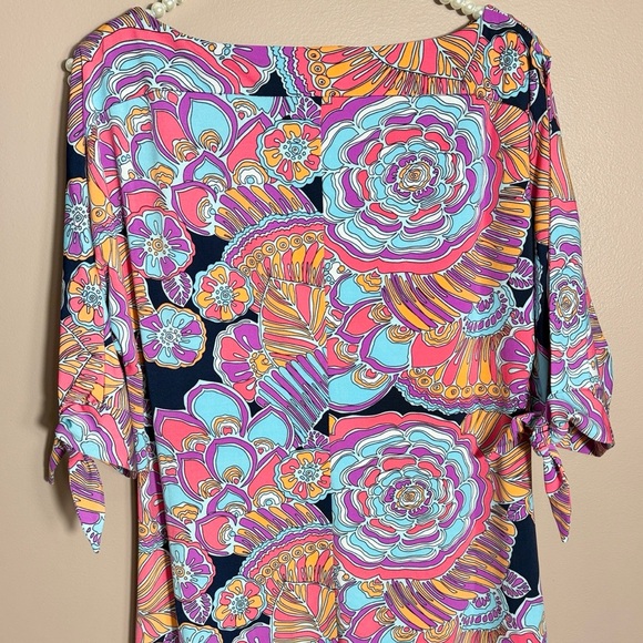 Trina Turk Vibrant Floral Swim Coverup Dress - Picture 7 of 9